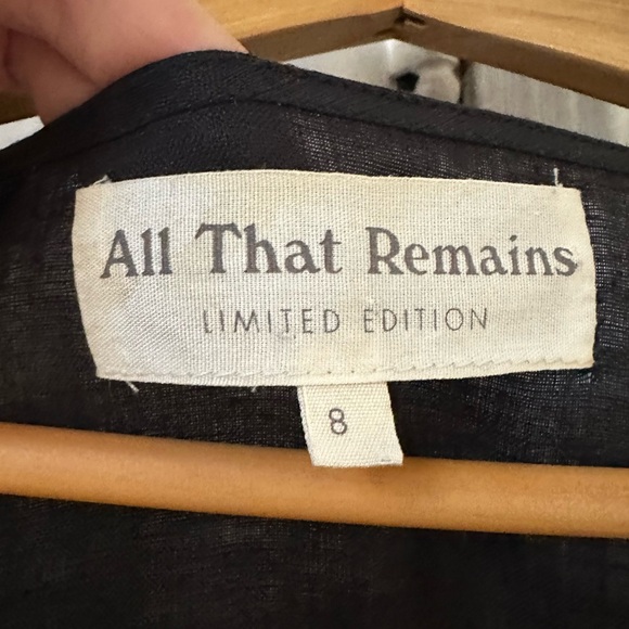 All That Remains is Love Audrey Dress in Noir - Picture 13 of 17